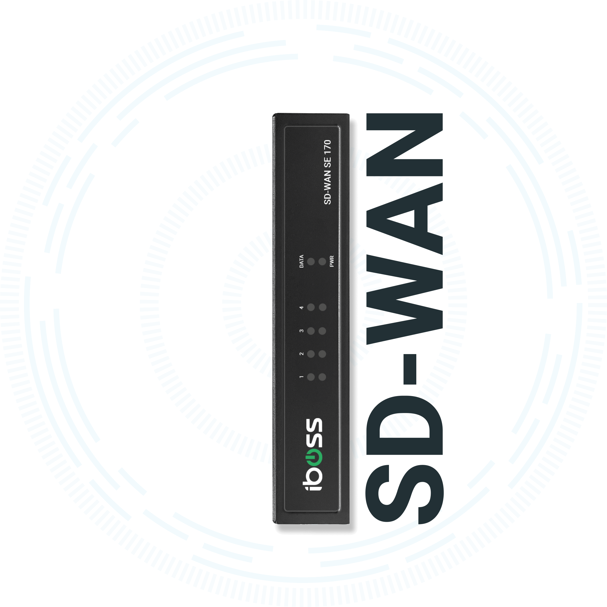 SD-WAN iboss appliance SE-170 in circle